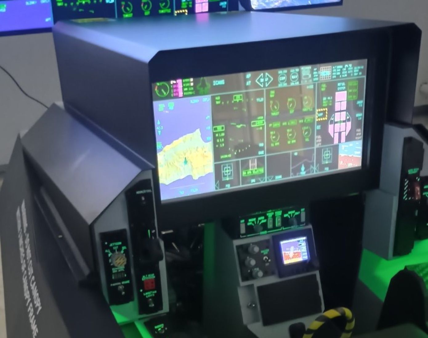 Προσομοιωτής F-35 … made in Crete