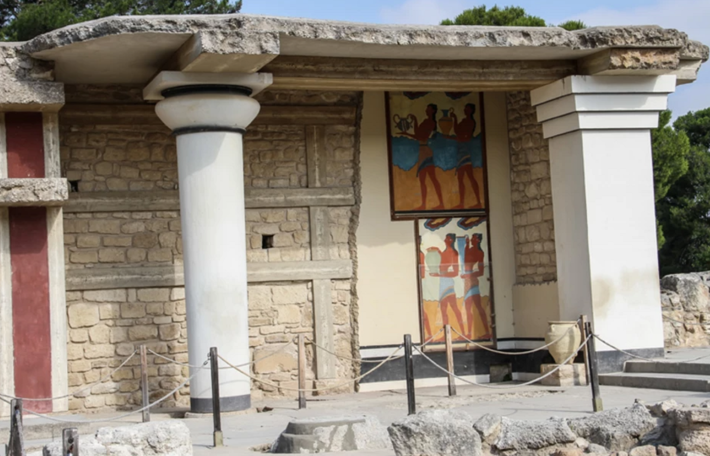 Εκκενώθηκε προληπτικά το ανάκτορο της Κνωσού λόγω ισχυρών ανέμων