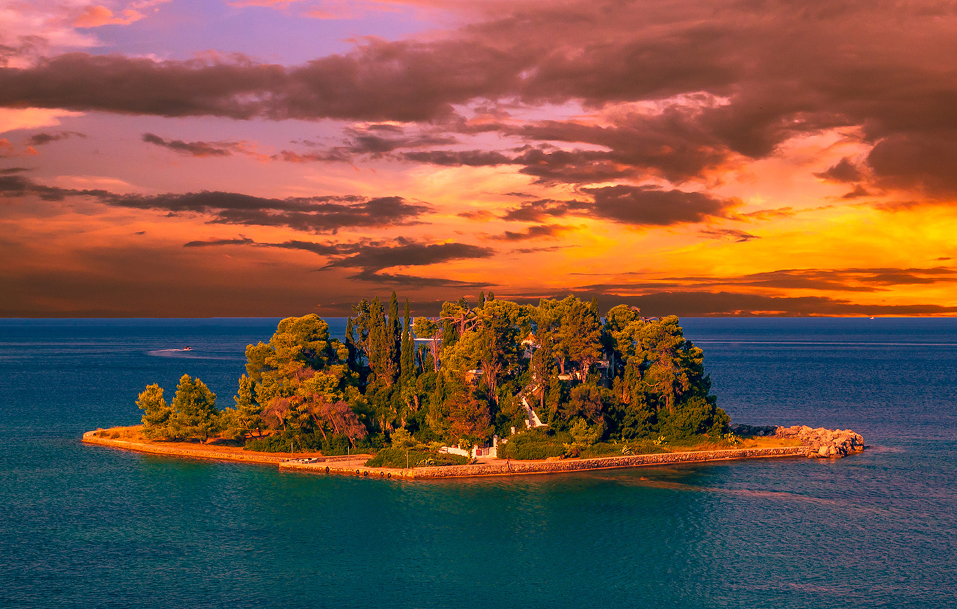 Ποντικονήσι Κέρκυρα