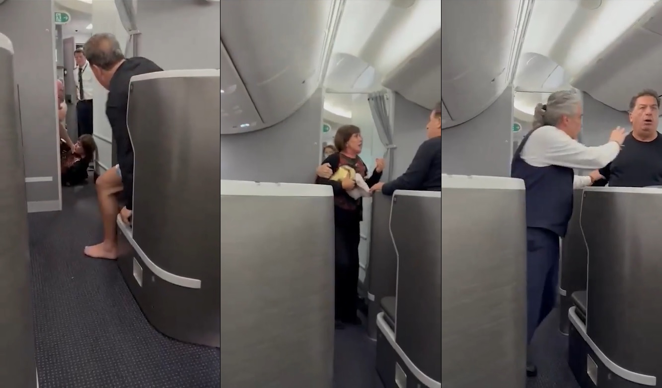 Χαμός σε πτήση της American Airlines: Γυναίκα πήγε να εισβάλει στο πιλοτήριο και άνδρας έκανε επεισόδιο για το φαγητό