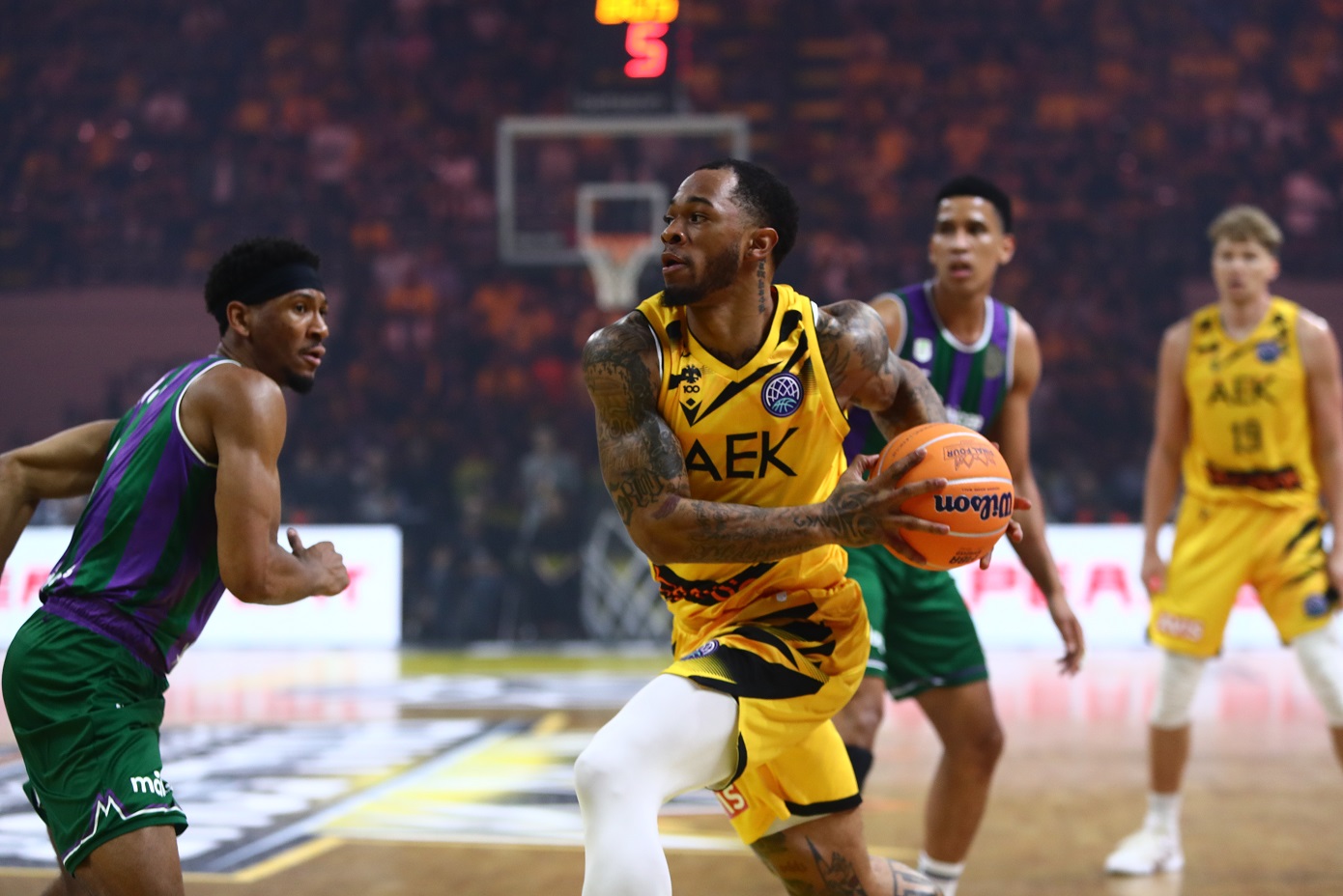 ΑΕΚ &#8211; Μάλαγα 65-71: Τη λύγισαν τα λάθη και αποκλείστηκε από τον τελικό του BCL