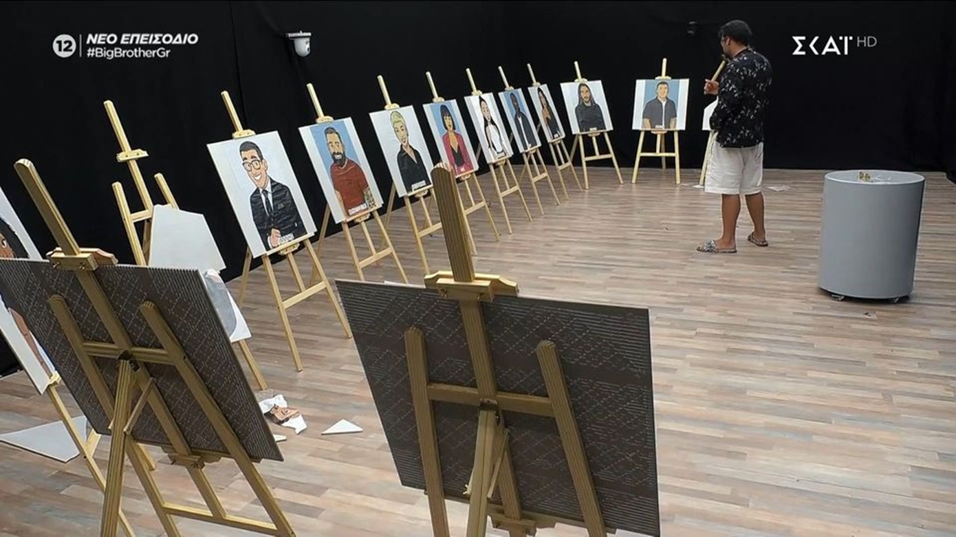 Big Brother: Ξέδωσαν οι παίκτες με το σπάσιμο πορτρέτων που ανέδειξε τον αρχηγό της εβδομάδας