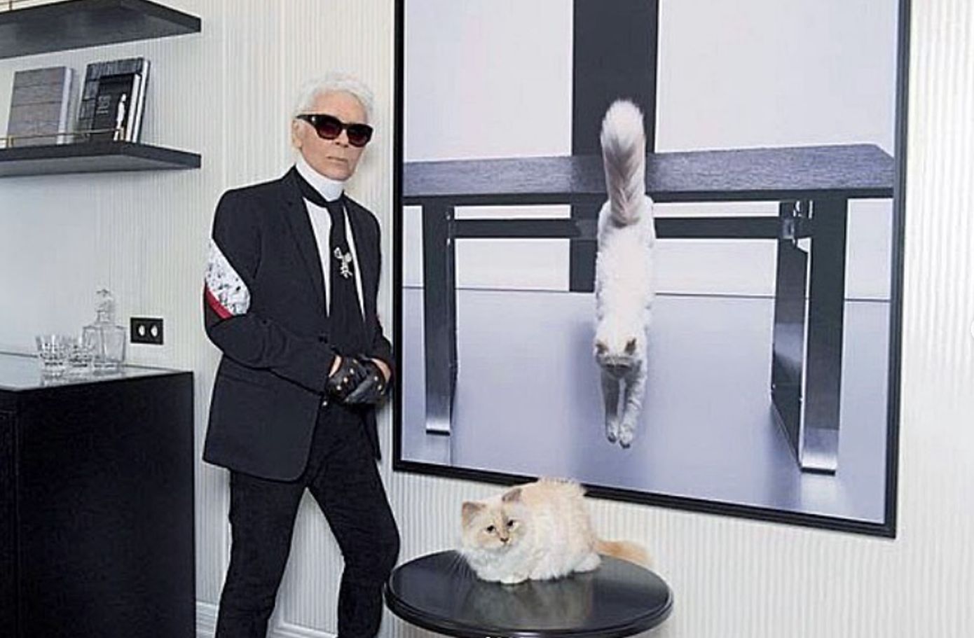 Η γάτα κληρονόμος του Karl Lagerfeld γίνεται το νέο πρόσωπο στη διαφημιστική καμπάνια της Hublot