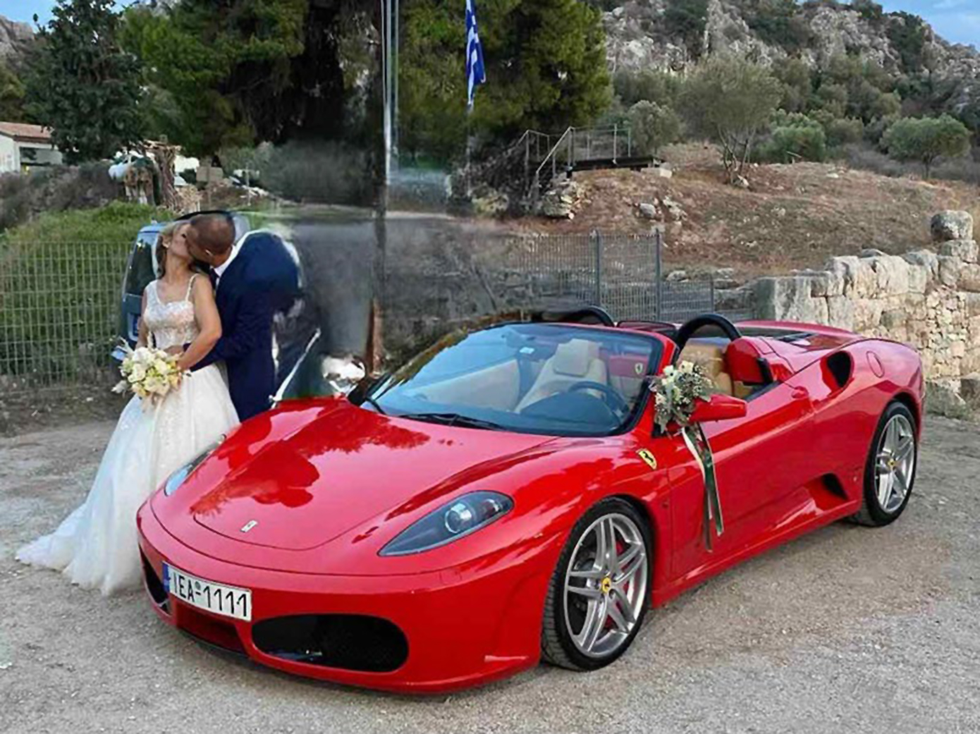 Στον γάμο σας με Ferrari Στον γάμο σας με Ferrari