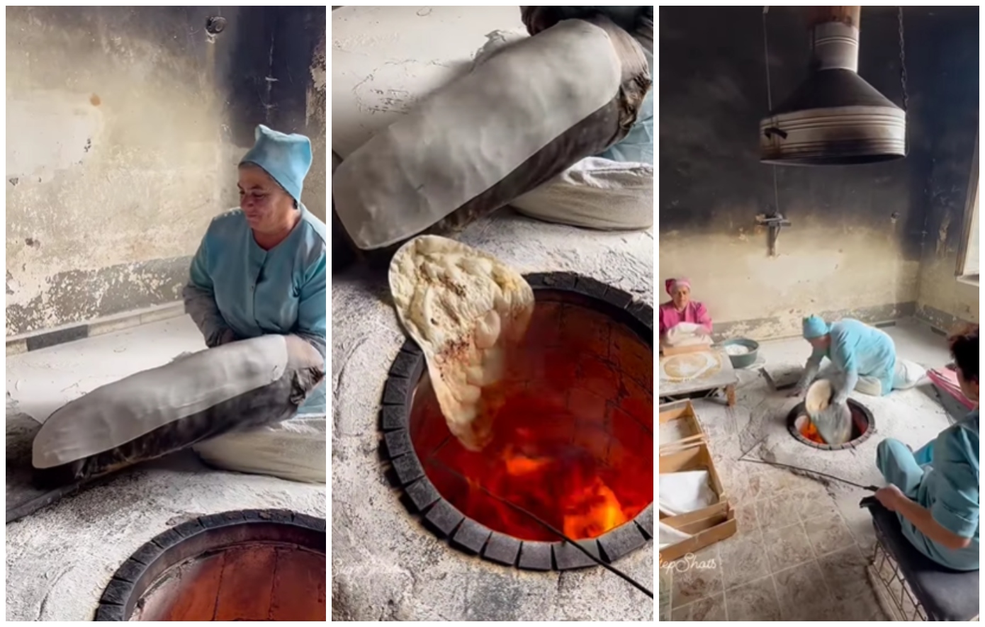 Το ψωμί lavash και ο ιδιαίτερος τρόπος που φτιάχνεται