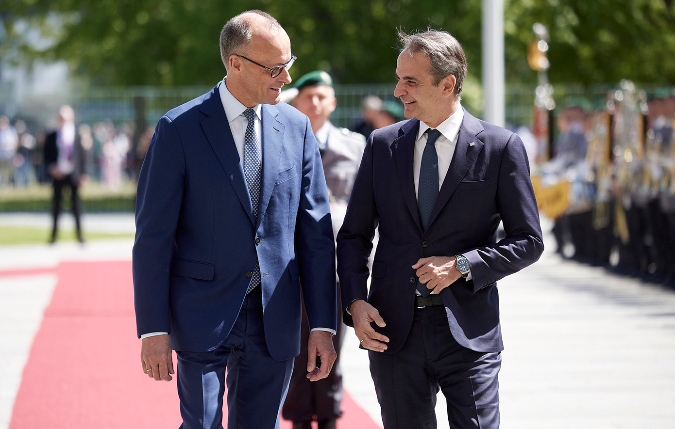 Μητσοτάκης: Κομβικός ο ρόλος της Γερμανίας στην Ευρώπη &#8211; Το μεταναστευτικό είναι θέμα μείζονος εθνικής ασφάλειας