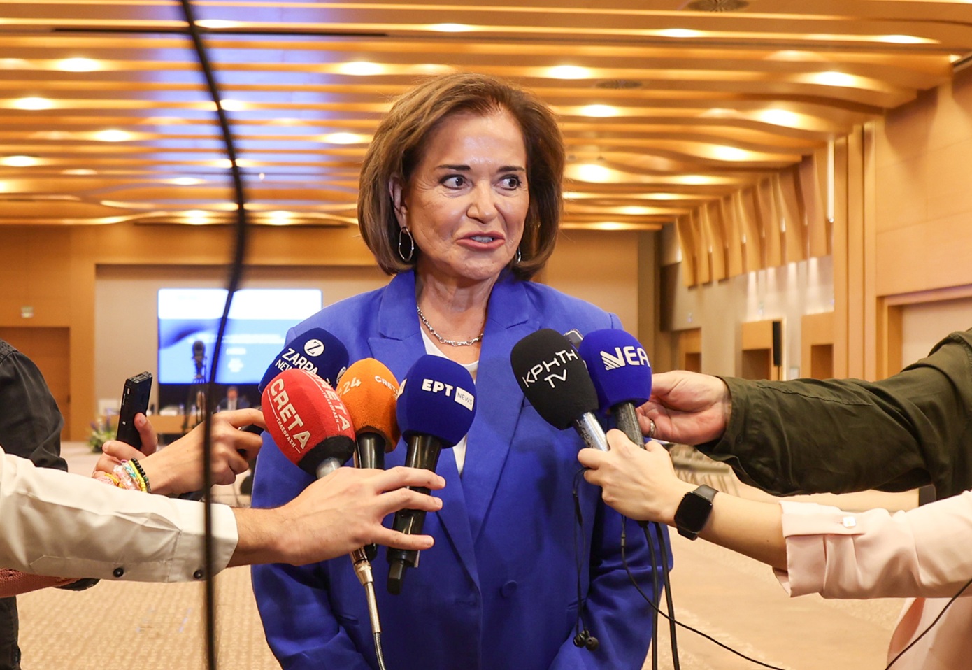 «Έχω πλήρη συνείδηση του τι σημαίνει Χαμάς αλλά υπάρχουν και όρια» δήλωσε η Ντόρα Μπακογιάννη