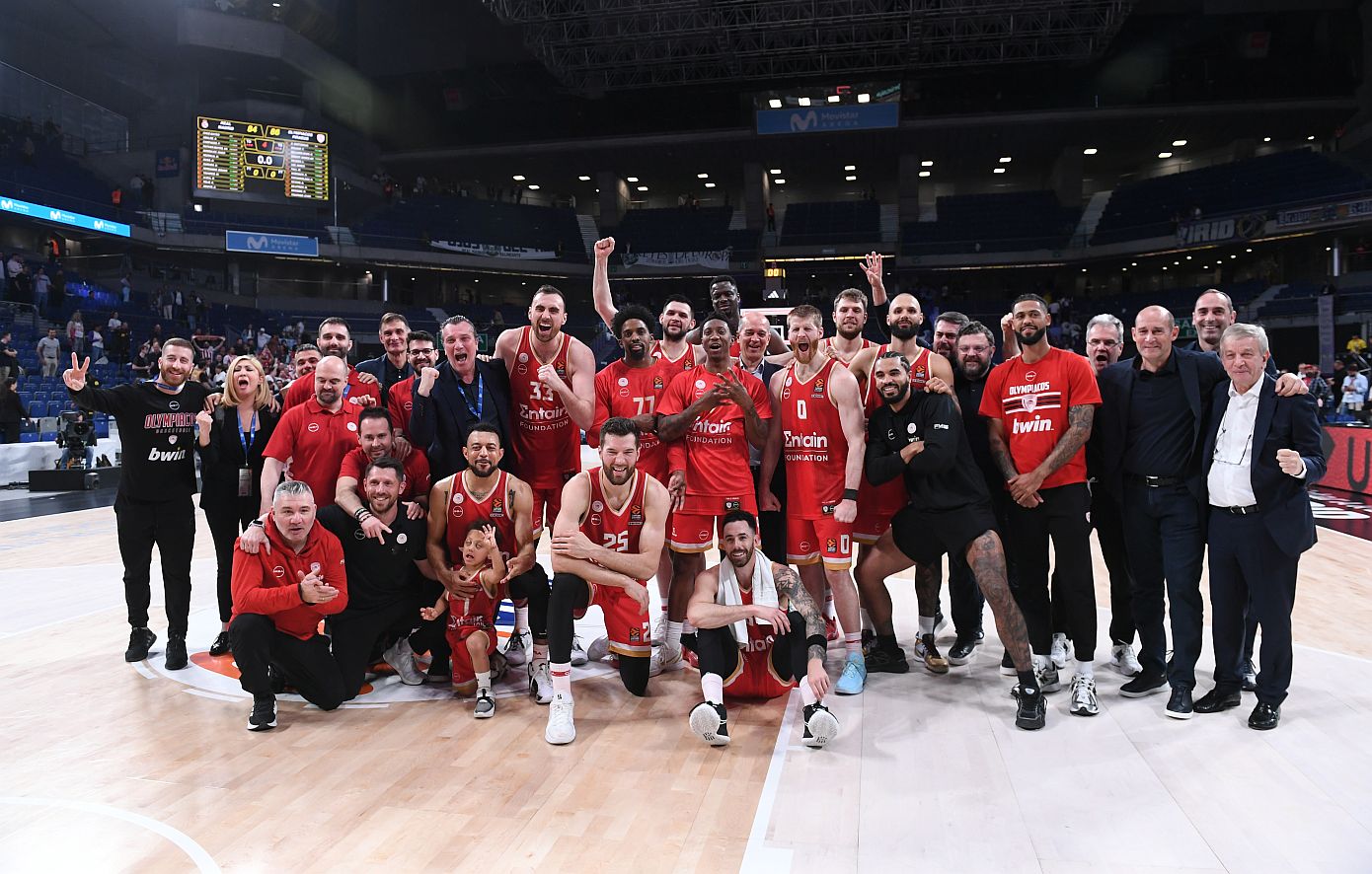 Ολυμπιακός: Μετά από «θρίλερ» κέρδισε τη Ρεάλ 86-84 και πέρασε στο Final 4 του Άμπου Ντάμπι