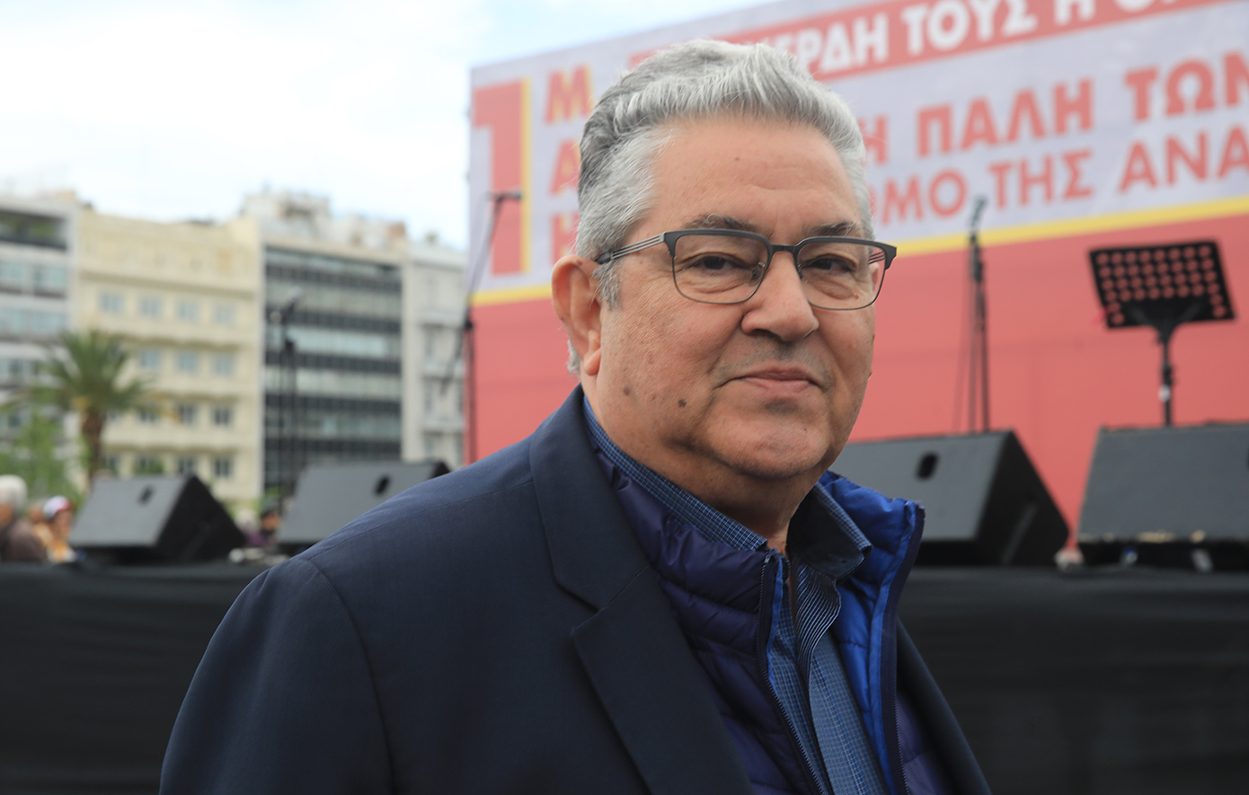 Κουτσούμπας στη συγκέντρωση στο Σύνταγμα: Το πραγματικό δίλημμα της εποχής μας είναι σοσιαλισμός ή βαρβαρότητα