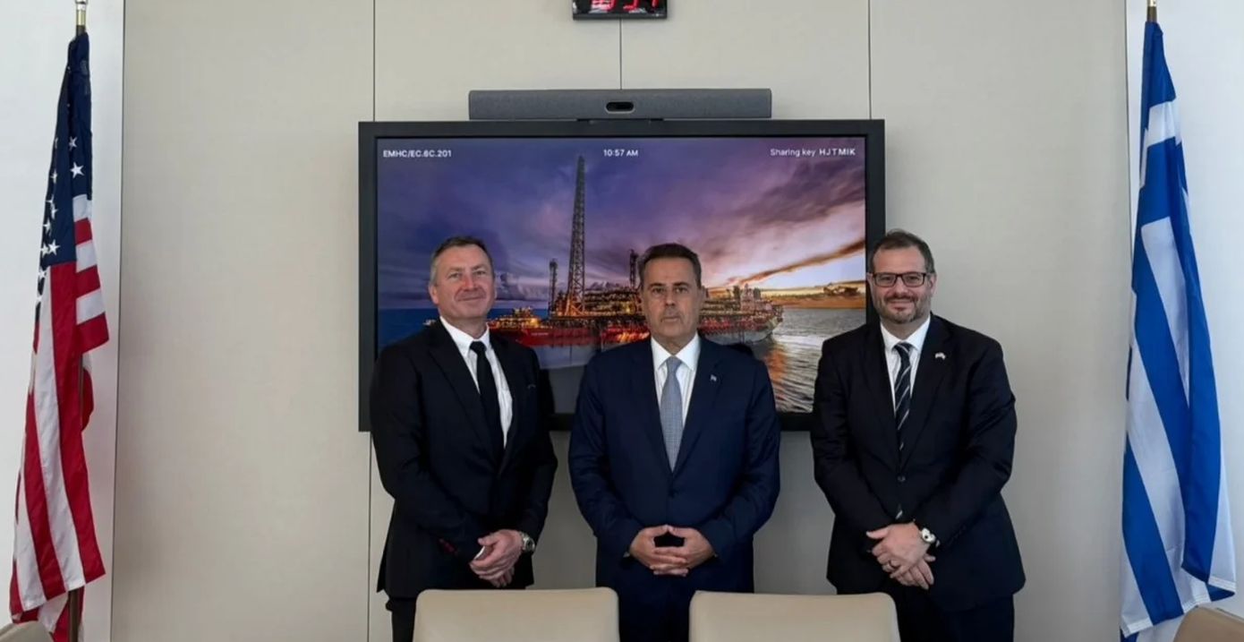 ΗΠΑ: Επίσκεψη Σταύρου Παπασταύρου και Νίκου Τσάφου στις κεντρικές εγκαταστάσεις  της ExxonMobil και της Cheniere Energy