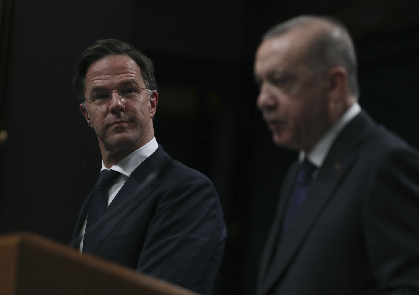 Συνάντηση Ερντογάν με τον γ.γ. του ΝΑΤΟ Μαρκ Ρούτε