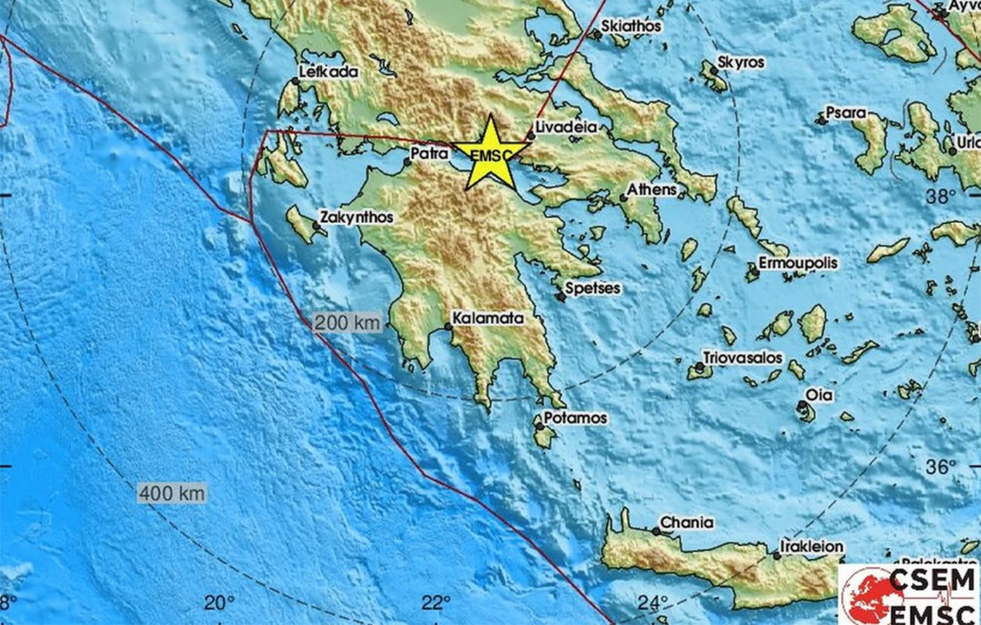 Σεισμός 4,8 Ρίχτερ στον Κορινθιακό που έγινε αισθητός και στην Αττική: «Ξέφυγε από την καθιερωμένη σεισμικότητα, ήταν πιο μεγάλος»