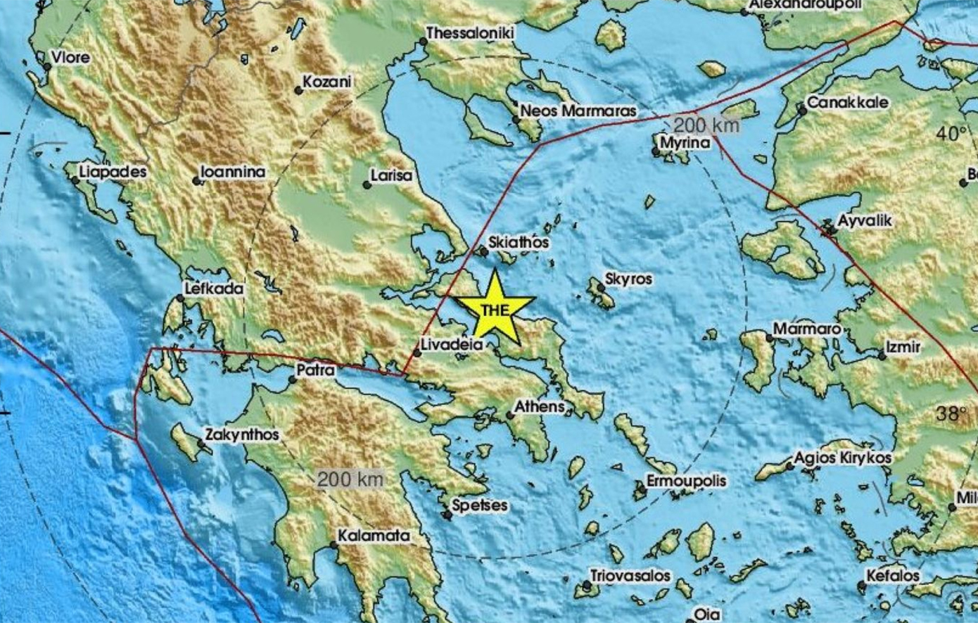 Μπαράζ σεισμών τα ξημερώματα στην Εύβοια: Η δόνηση των 4,5 Ρίχτερ ταρακούνησε και την Αττική