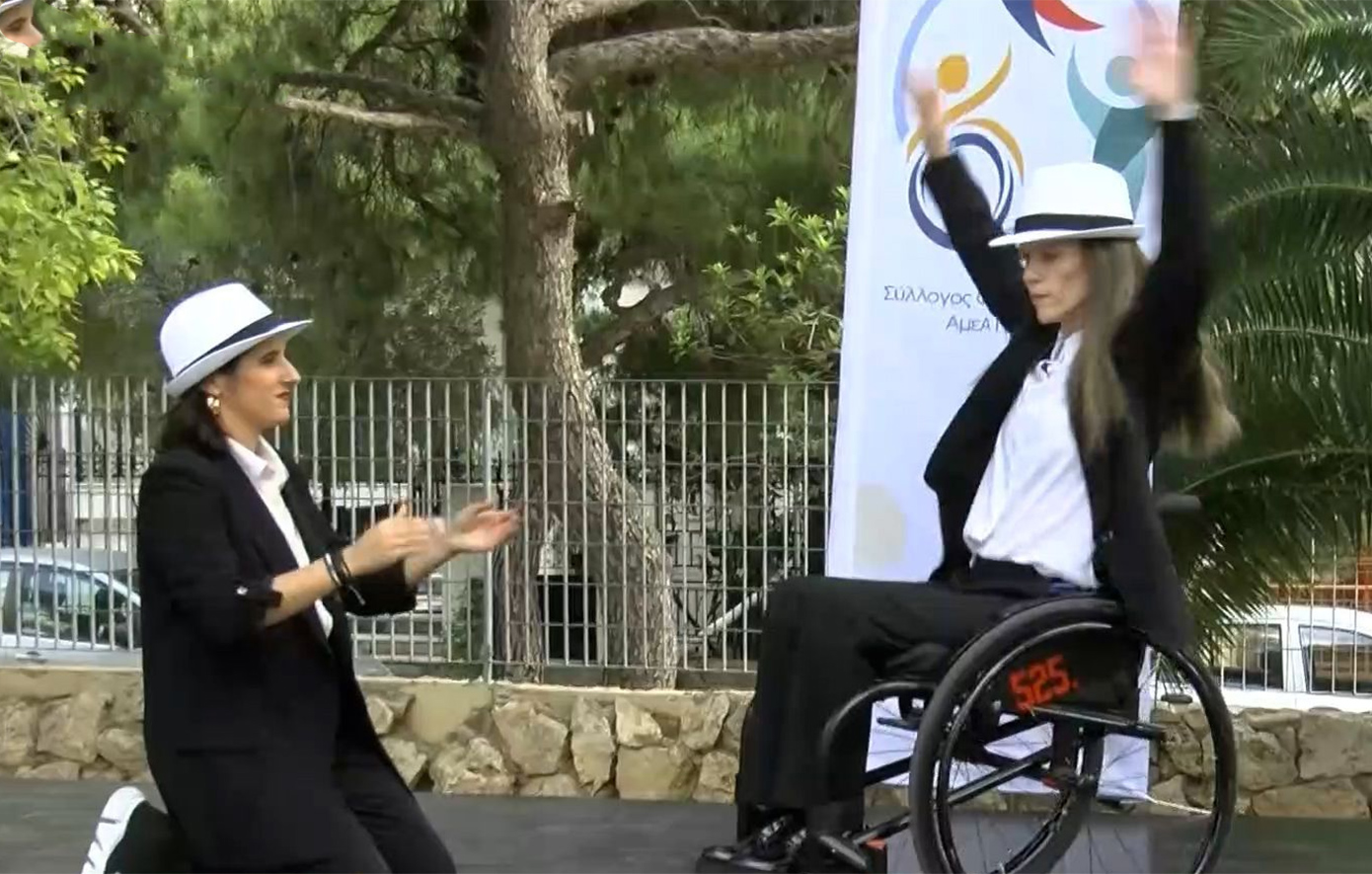Συγκίνησε με το ζεϊμπέκικο που χόρεψε η παραολυμπιονίκης Αλεξάνδρα Σταματοπούλου