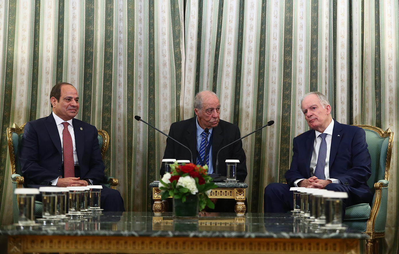 Στην Αθήνα ο πρόεδρος της Αιγύπτου