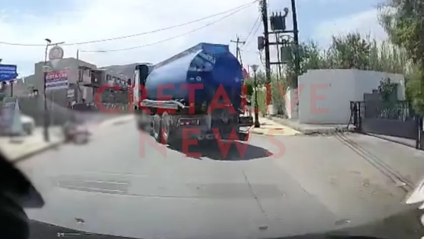 Σοβαρό τροχαίο στην Κρήτη: Βυτιοφόρο συγκρούστηκε με μοτοσυκλέτα – Εκτοξεύτηκε στον αέρα ο αναβάτης
