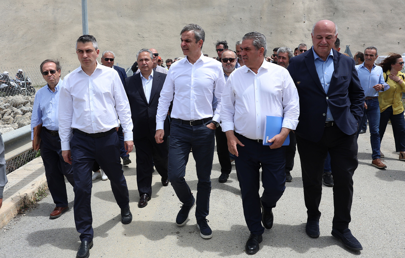 Προχωρά η κατασκευή των δικτύων άρδευσης από το φράγμα Πλακιώτισσας – Έως 70% η αύξηση της αγροτικής παραγωγής στη Μεσαρά