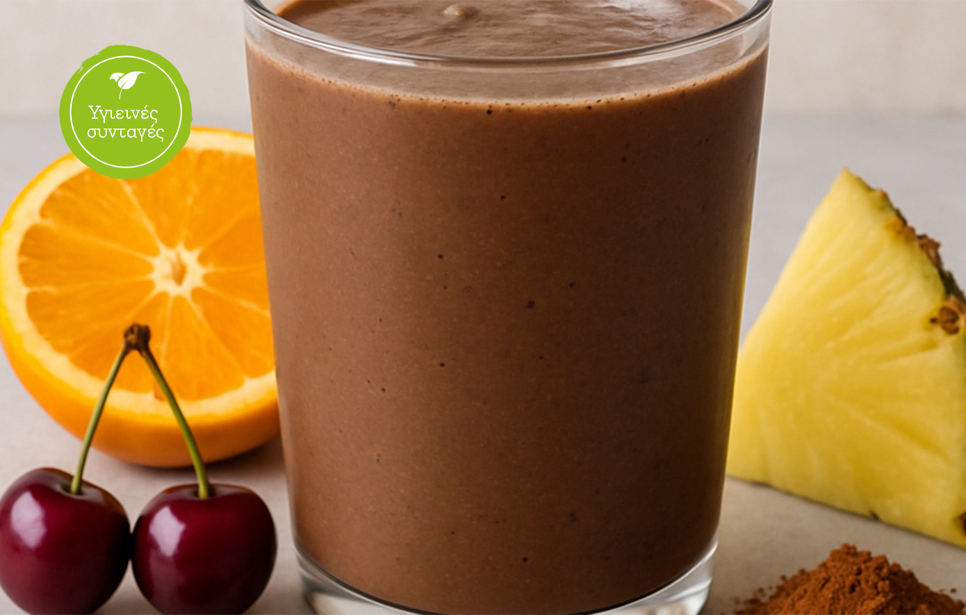 Σοκολατένιο smoothie για όλες τις ώρες