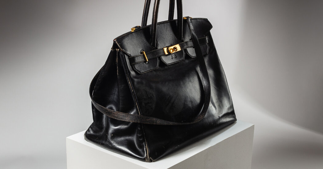 Σε δημοπρασία η αυθεντική τσάντα Hermès που ανήκε στην Jane Birkin