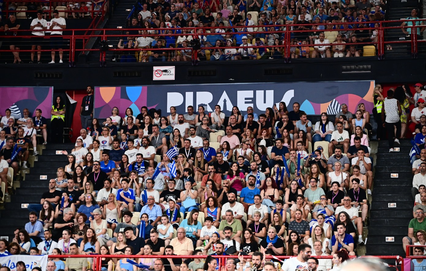 EuroBasket Γυναικών 2025: Ρεκόρ προσέλευσης για την Εθνική Ελλάδας στον αγώνα με την Τουρκία