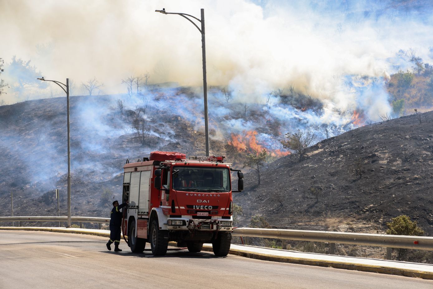 Συνεδρίασε η Επιτροπή Εκτίμησης Κινδύνου λόγω των υψηλών θερμοκρασιών και της ενίσχυσης των ανέμων το Σαββατοκύριακο