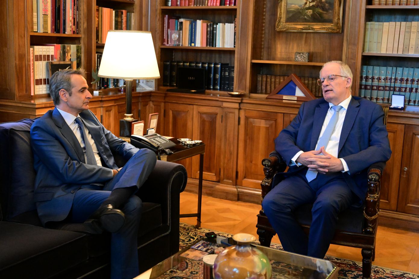 Μητσοτάκης: Πολεμικά πλοία μας έξω τα χωρικά ύδατα της Λιβύης &#8211; Δε θα κάνουν κουμάντο οι διακινητές για το ποιος μπαίνει στην Ελλάδα