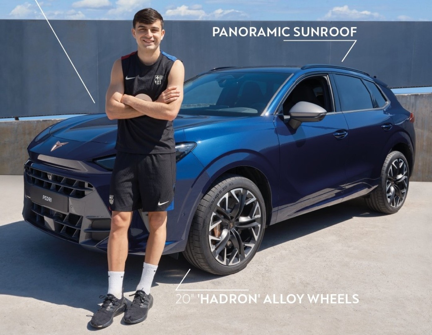 Οι παίκτες της Μπαρτσελόνα παραλαμβάνουν τα νέα τους Cupra Οι παίκτες της Μπαρτσελόνα παραλαμβάνουν τα νέα τους Cupra