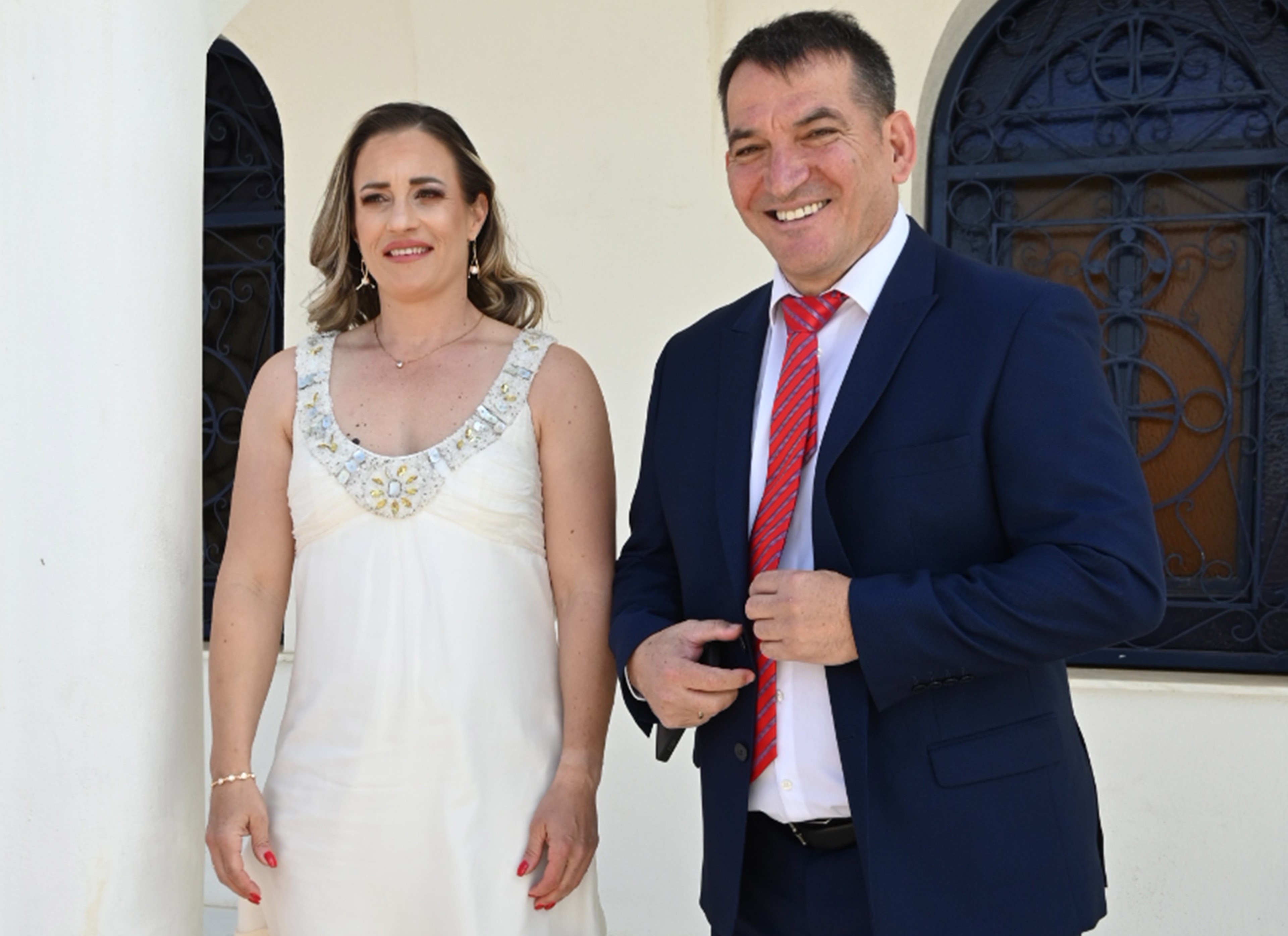 Συγκίνηση και χαμόγελα στη βάφτιση της κόρης του Πύρρου Δήμα και της Αφροδίτης Σκαφίδα
