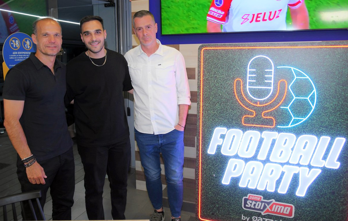 Pre-game show με Άγγελο Μπασινά και Στέφανο Κοτσόλη για τον τελικό του Champions League