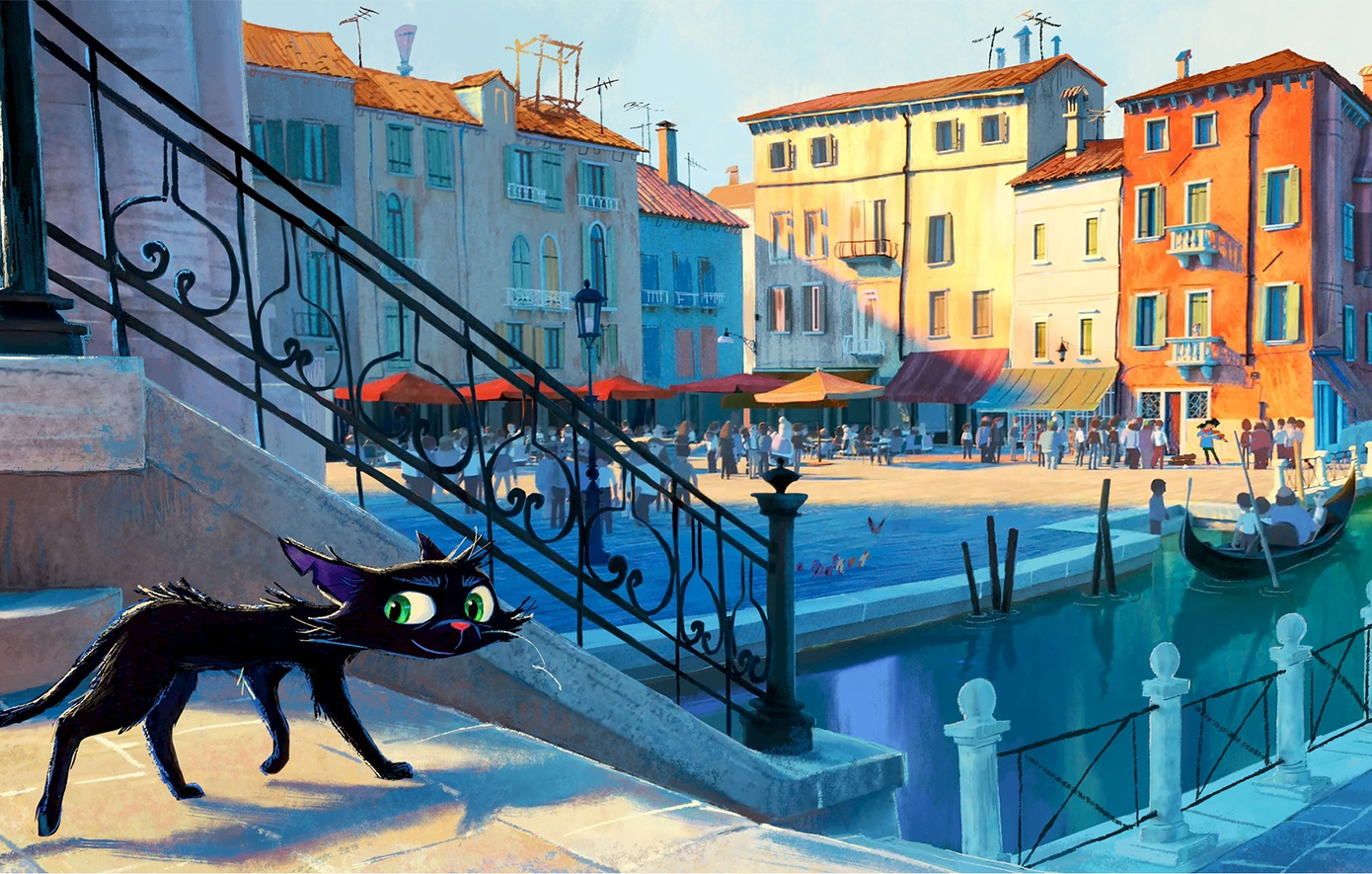 Disney &#8211; Pixar ξαναπιάνουν το πινέλο: Επιστροφή στο animation ζωγραφισμένο στο χέρι με τη νέα ταινία «Gatto»