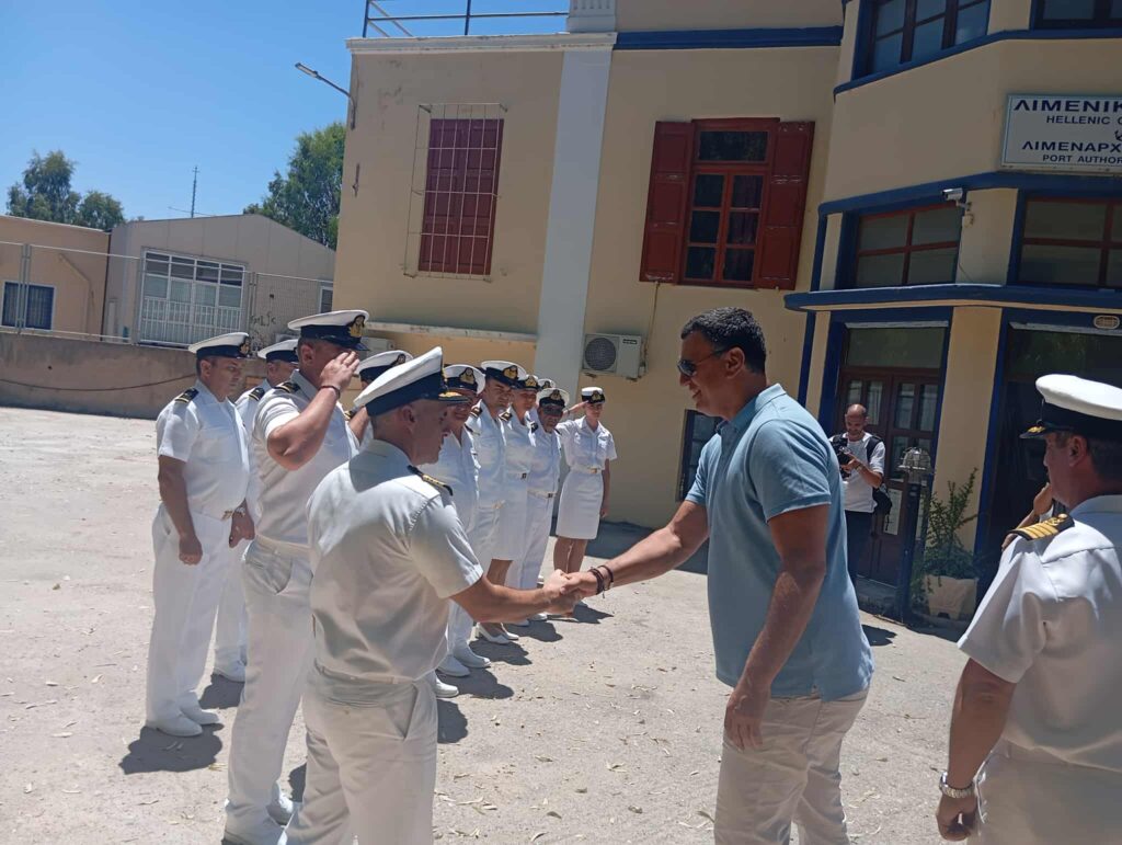 Κικίλιας από Λέρο: «Αναβαθμίζουμε τις λιμενικές υποδομές- Προχωράμε στην ανάπτυξη μονάδων αφαλάτωσης»