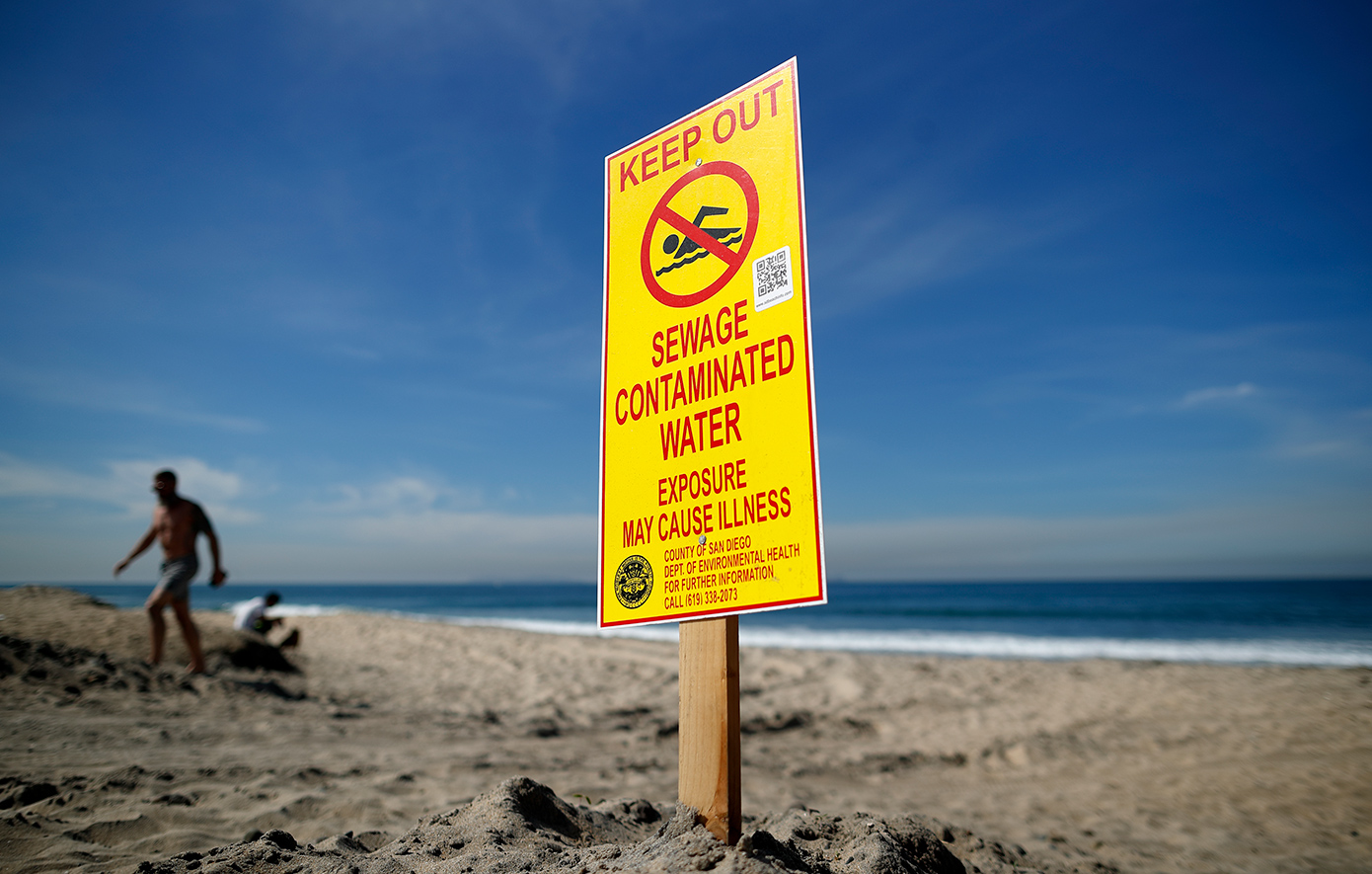 Imperial Beach: Η πιο μολυσμένη παραλία στην Καλιφόρνια με ποσοστό βακτηρίων 82%