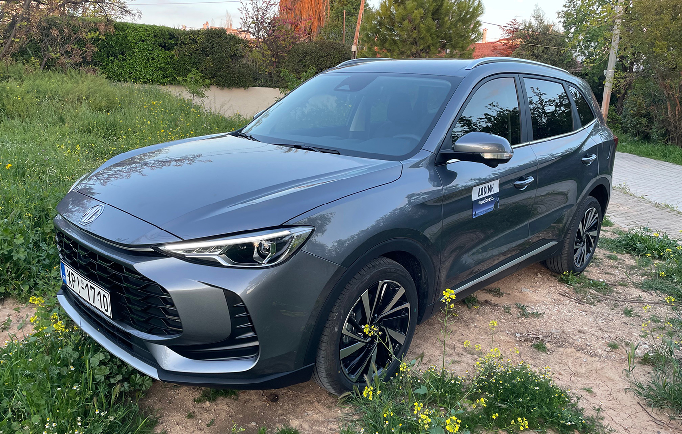 Οδηγούμε το MG ZS MAX Hybrid Plus 197 PS