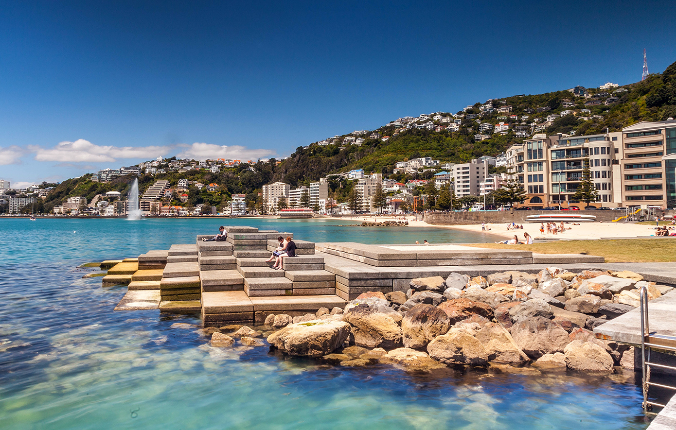 Oriental Bay Νέα Ζηλανδία Oriental Bay Νέα Ζηλανδία