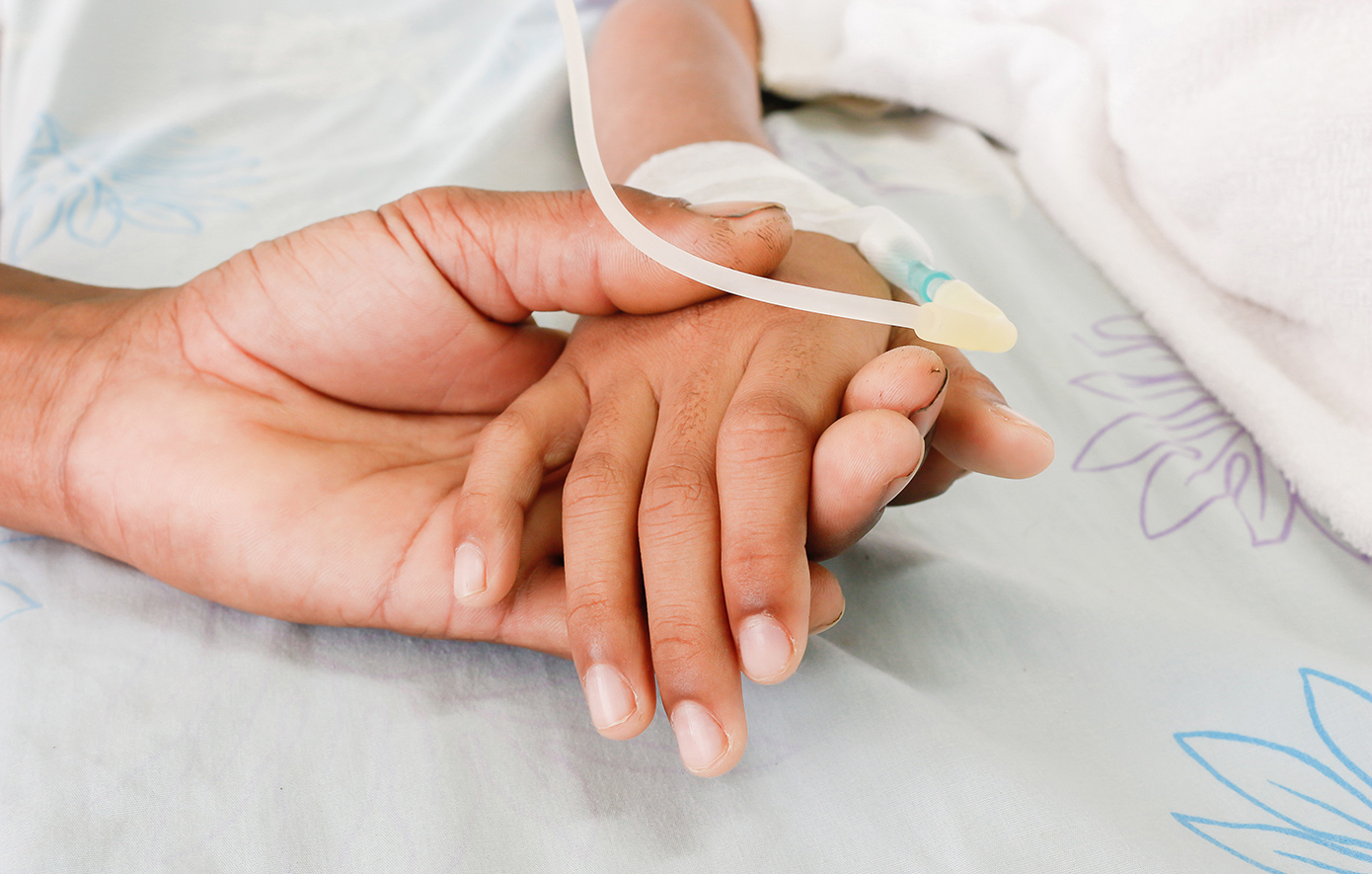 Παιδί στο νοσοκομείο Παιδί στο νοσοκομείο