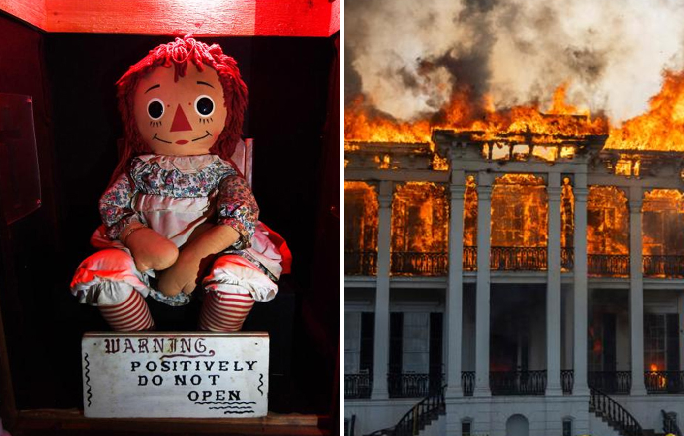 Η κατάρα της αληθινής κούκλας «Annabelle» χτύπησε πάλι: Κάηκε ιστορικό κτίριο, δραπέτευσαν 10 κρατούμενοι