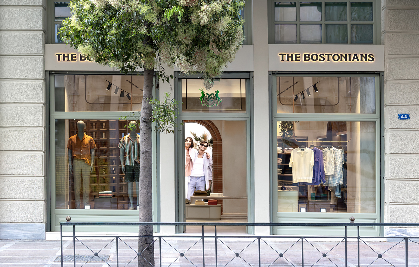Η The Bostonians ανοίγει το νέο της Flagship Store στο Μέγαρο Αρσακείου