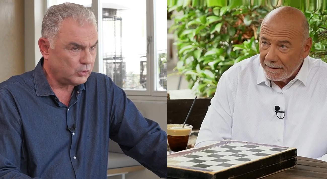 Μπάμπαδες πίσω από τα μικρόφωνα: Χρήστος Σωτηρακόπουλος και Μένιος Σακελλαρόπουλος μιλούν για τα παιδιά τους και την πατρότητα