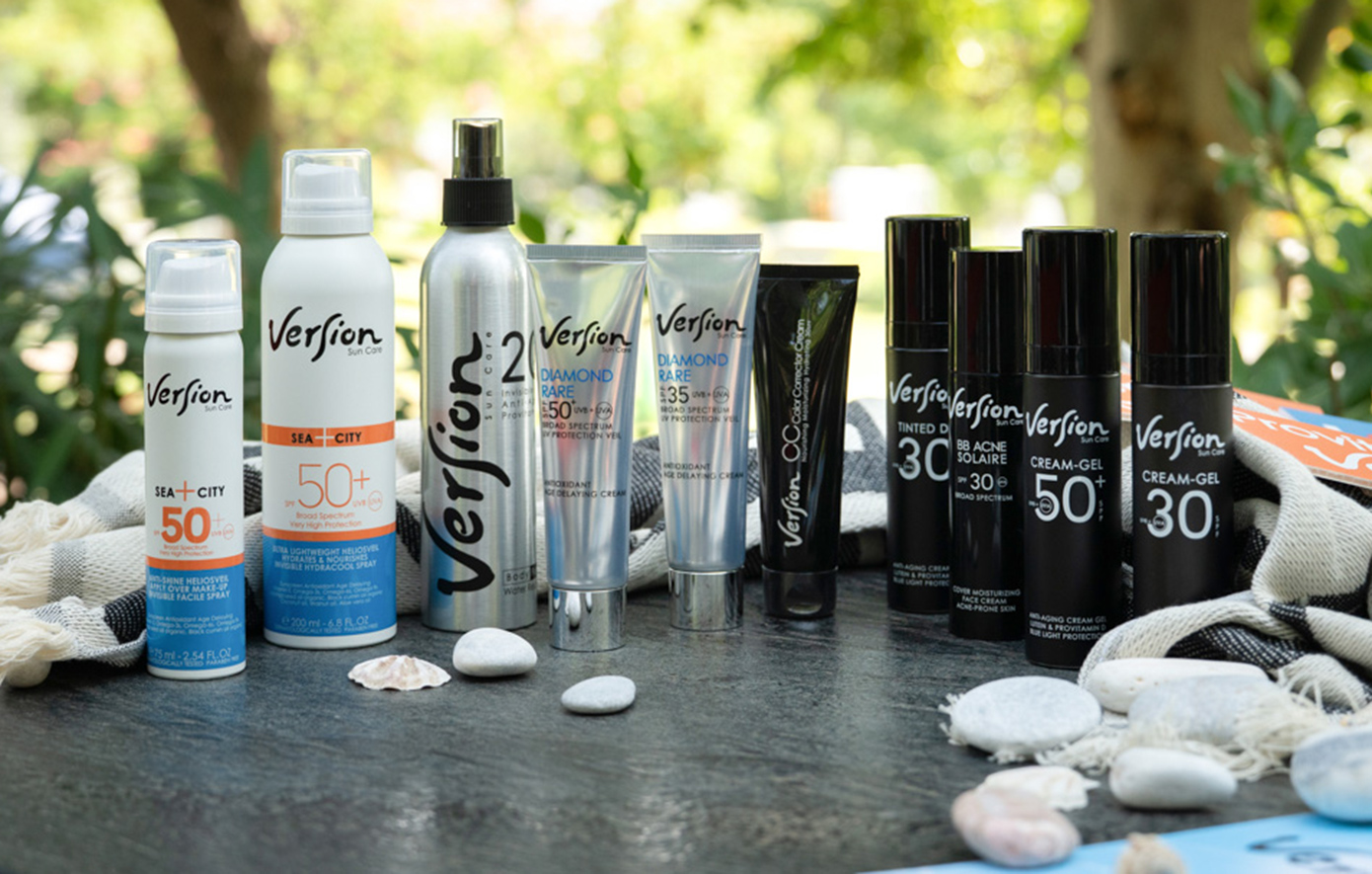 VERSION SUNCARE: Ολοκληρωμένη Αντηλιακή Προστασία