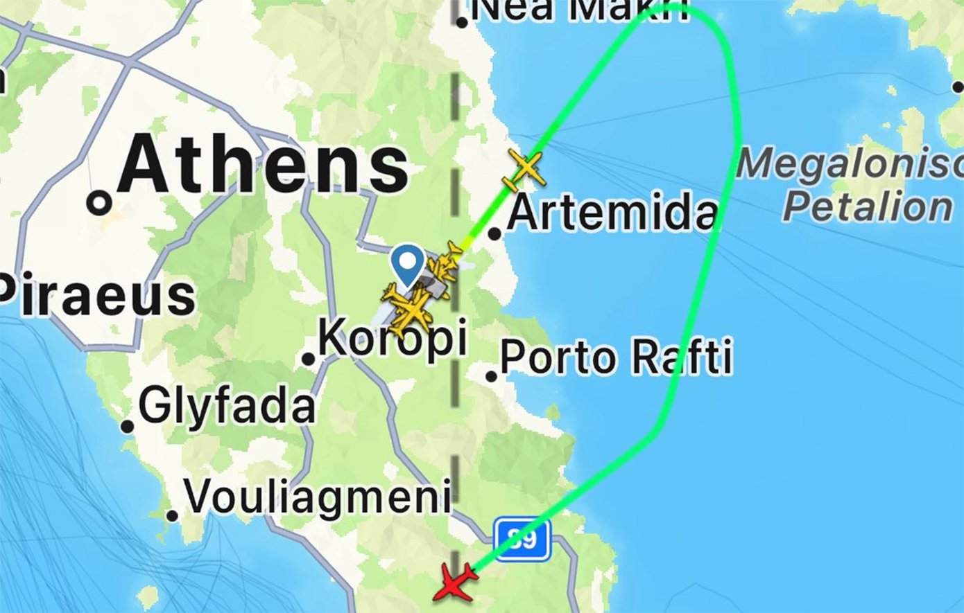 Αναγκαστική προσγείωση αεροσκάφους στο «Ελ. Βενιζέλος», υπήρξε ένδειξη καπνού στο πιλοτήριο