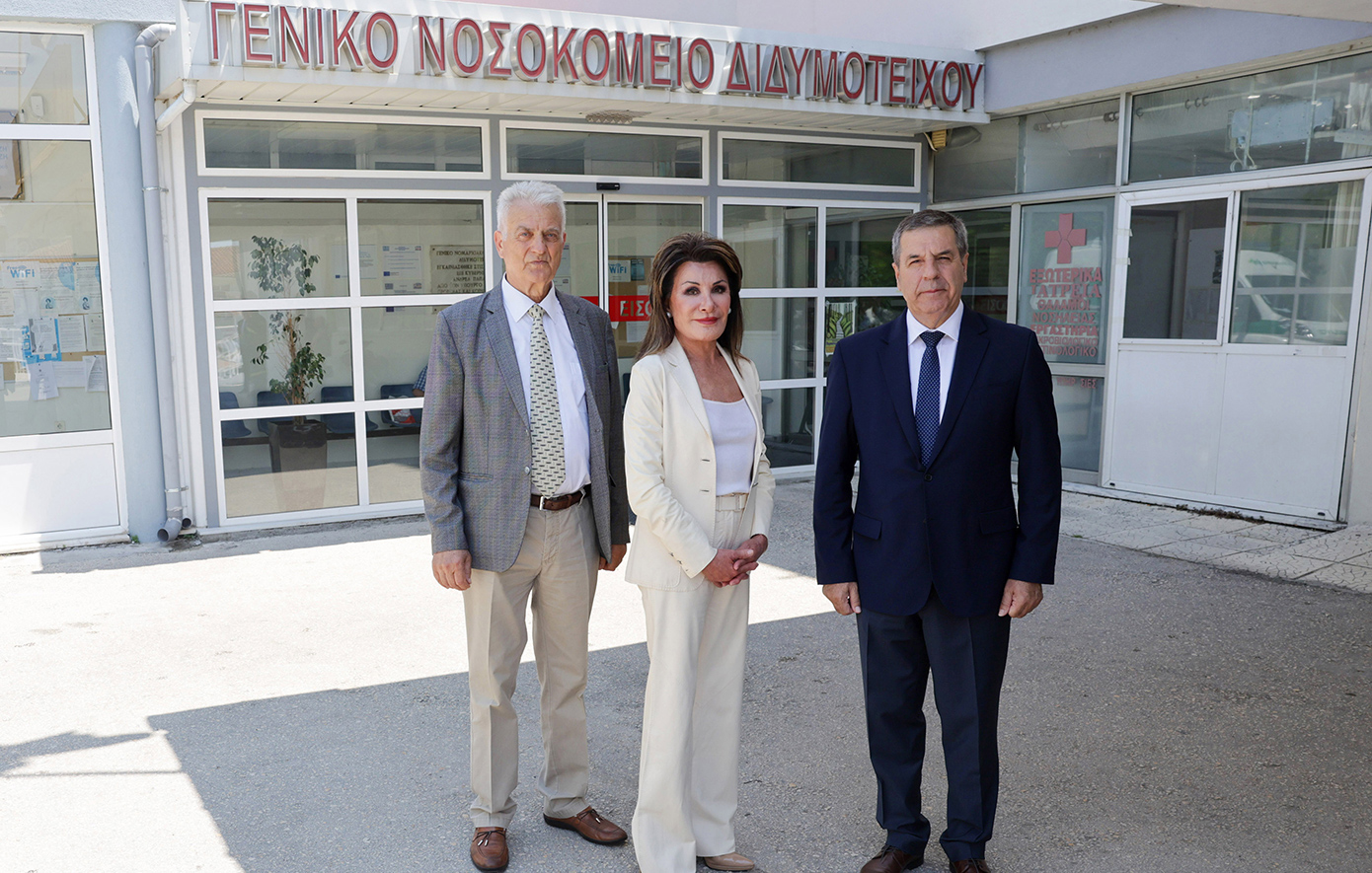 Επίσκεψη της Γιάννας Αγγελοπούλου-Δασκαλάκη στον Έβρο