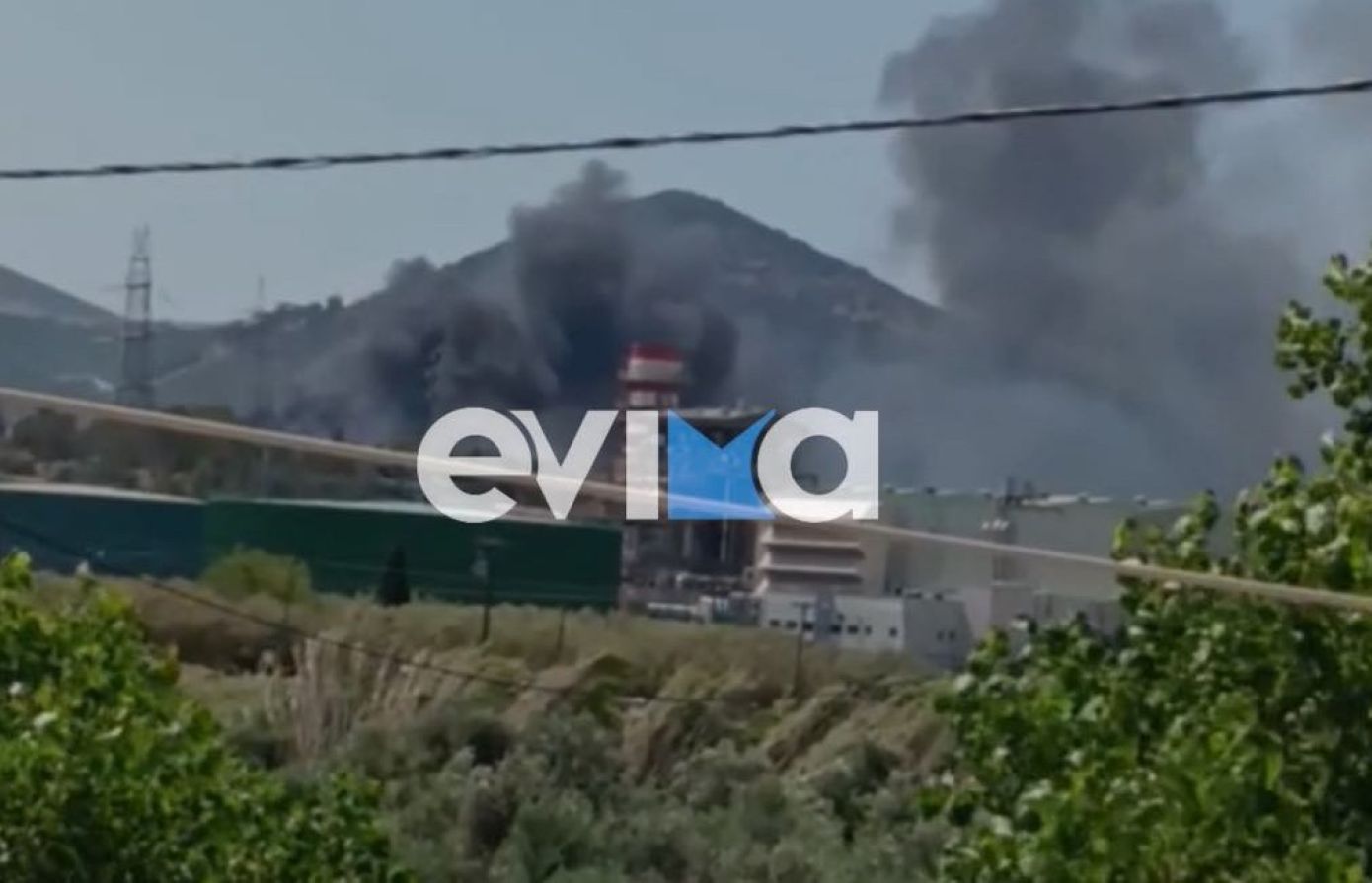 Φωτιά τώρα στην Εύβοια &#8211; Οι φλόγες απειλούν εργοστάσια