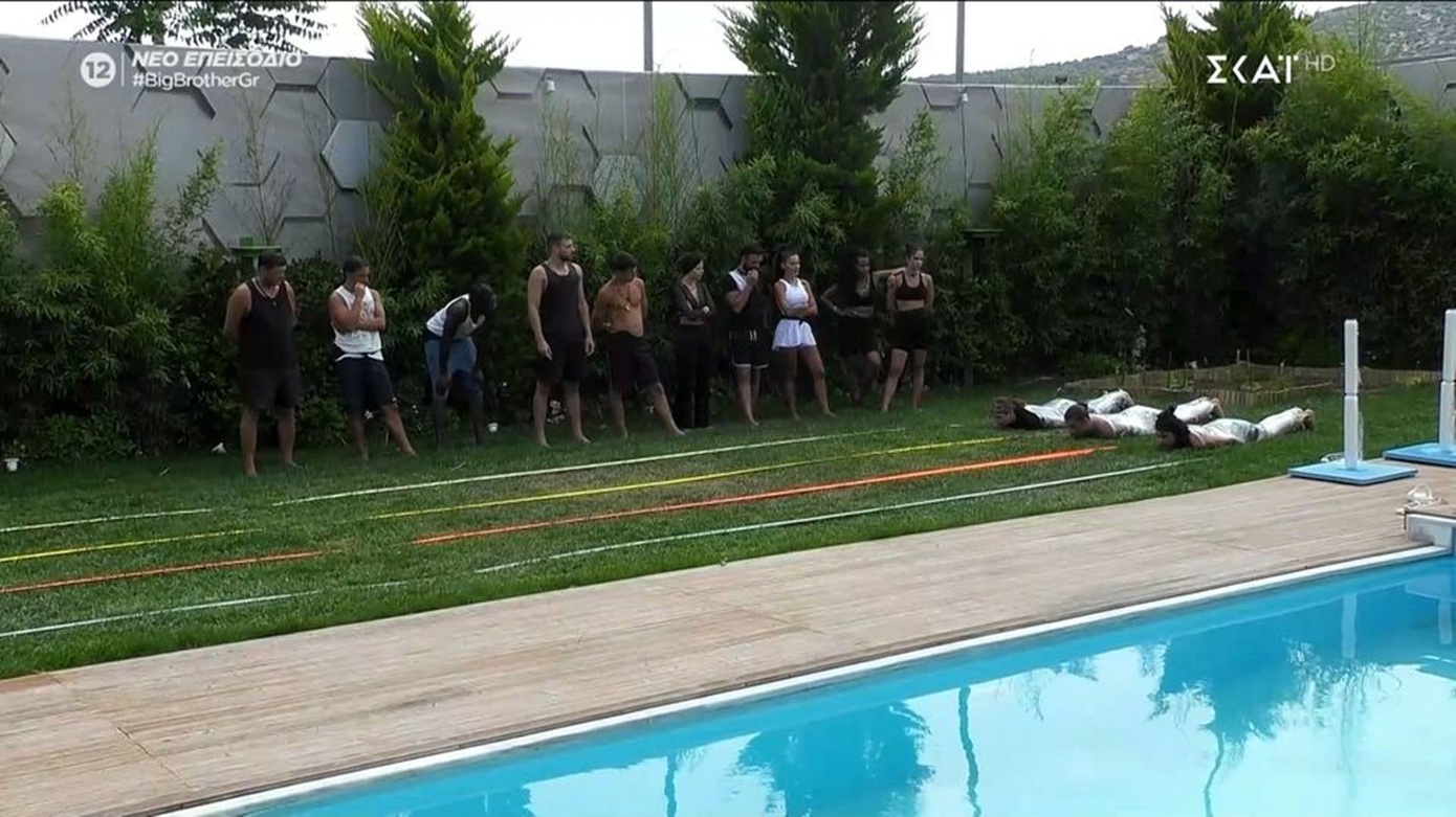 Big Brother: Οι παίκτες τυλίχθηκαν με σελοφάν για την κούρσα ανάδειξης του αρχηγού της εβδομαδας – Ποιος κέρδισε