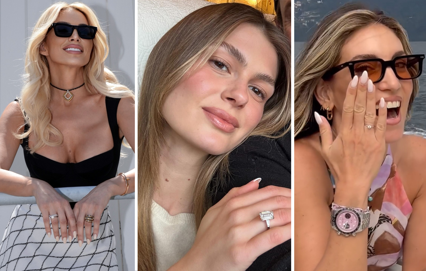 λληνίδες celebrities που κάνουν σχέδια γάμου, φορώντας εντυπωσιακό μονόπετρο στο χέρι