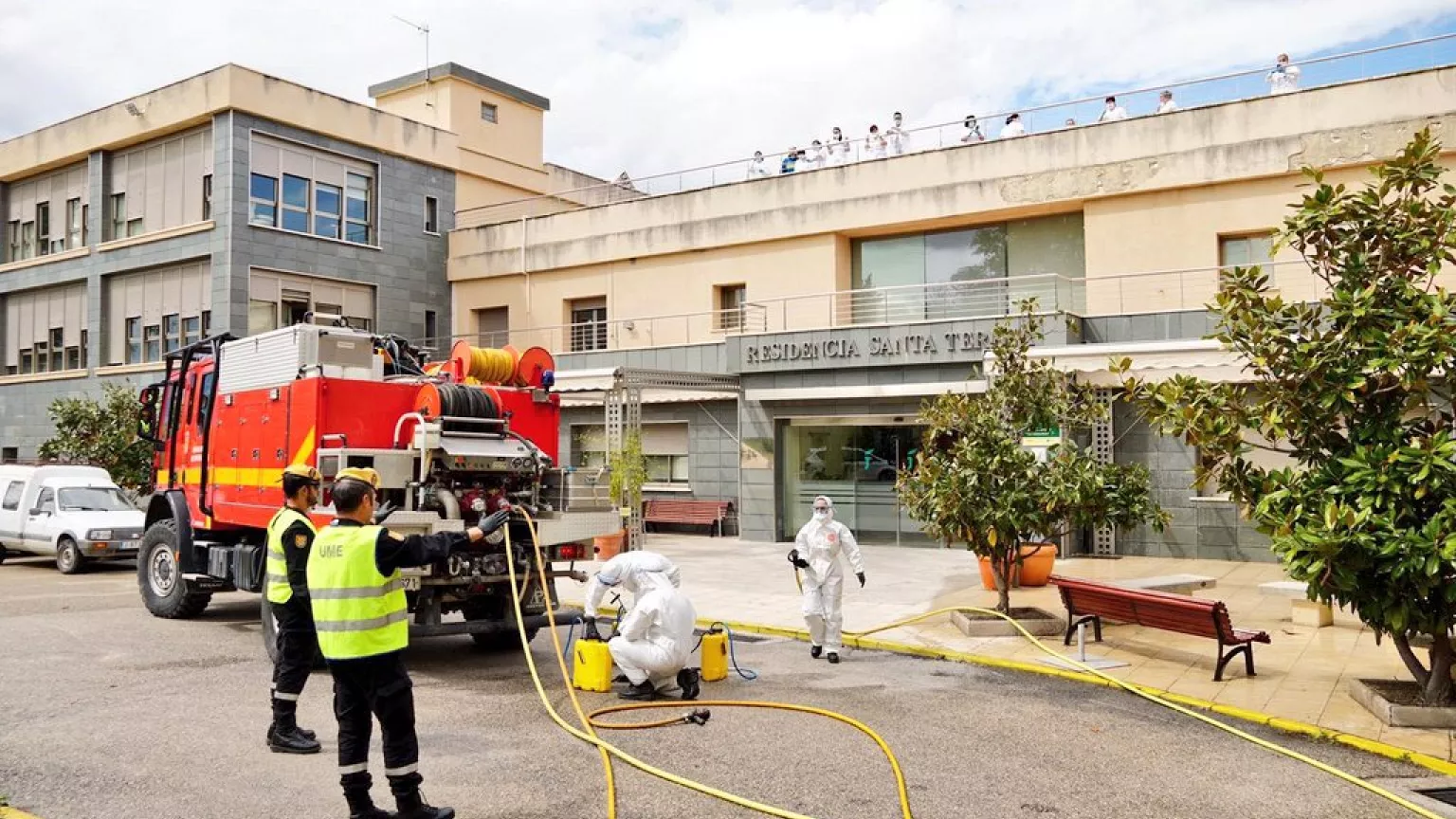 Ισπανία: Ένας νεκρός και τουλάχιστον 19 τραυματίες απο πυρκαγιά σε οίκο ευγηρίας