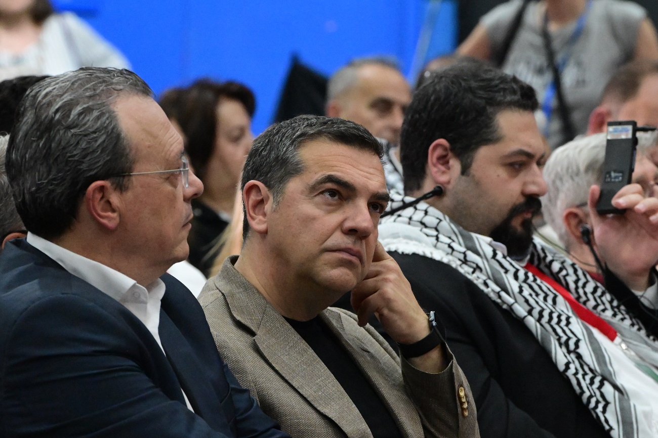 Στο 5ο Συνέδριο του ΣΥΡΙΖΑ, όλα τα φώτα ήταν στραμμένα στον πρώην πρόεδρό του Στο 5ο Συνέδριο του ΣΥΡΙΖΑ, όλα τα φώτα ήταν στραμμένα στον πρώην πρόεδρό του