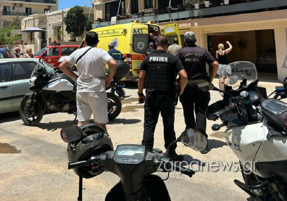 Φωτιά σε διαμέρισμα στα Χανιά &#8211; Στο νοσοκομείο ένας ηλικιωμένος και ένας αστυνομικός