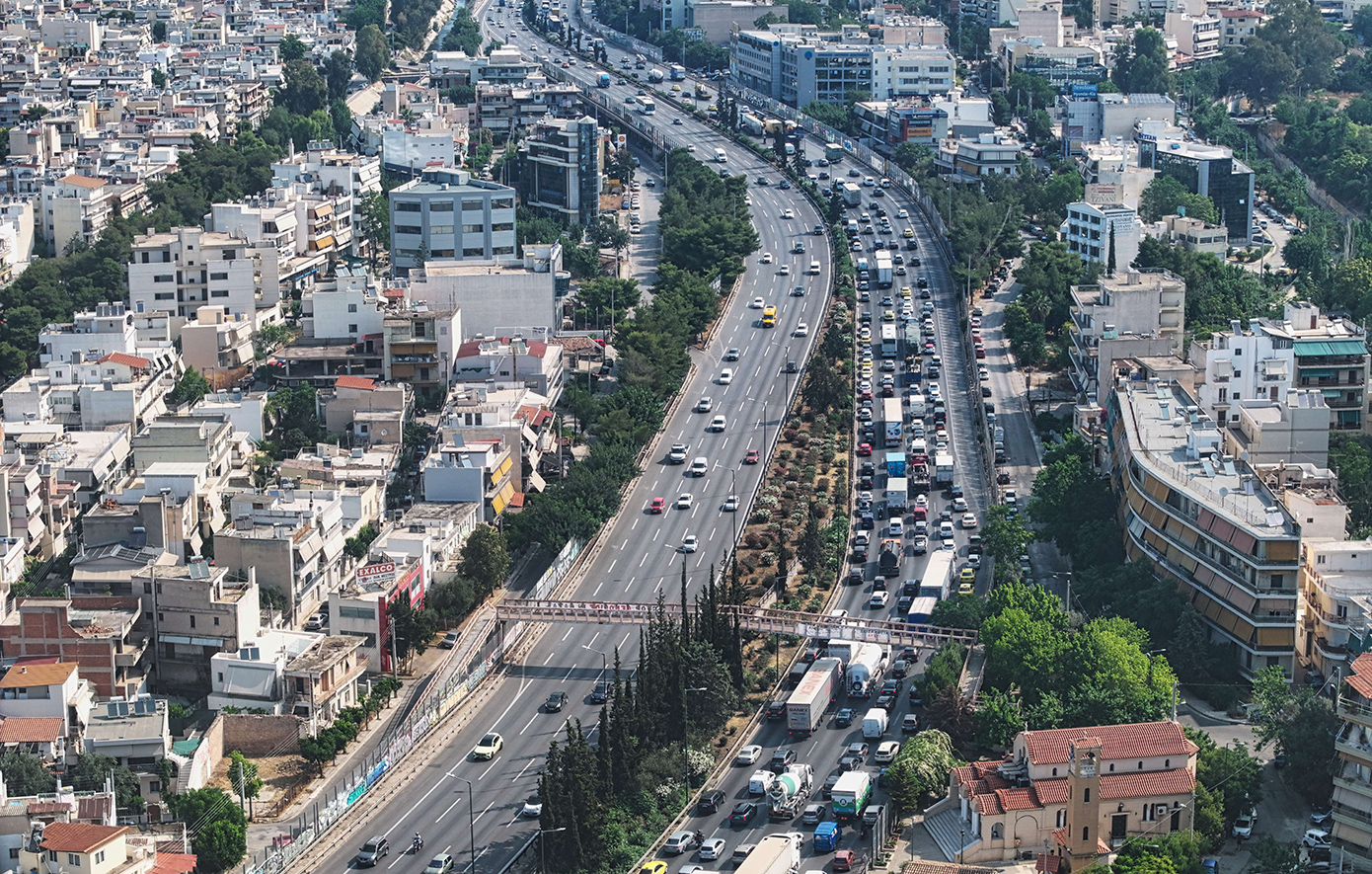 Τροχαίο στον Κηφισό, στο ύψος της Μεταμόρφωσης &#8211; Μποτιλιάρισμα στο σημείο