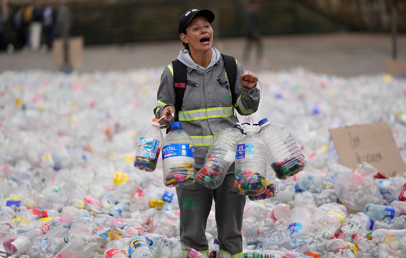 Κολομβία πλαστικά μπουκάλια