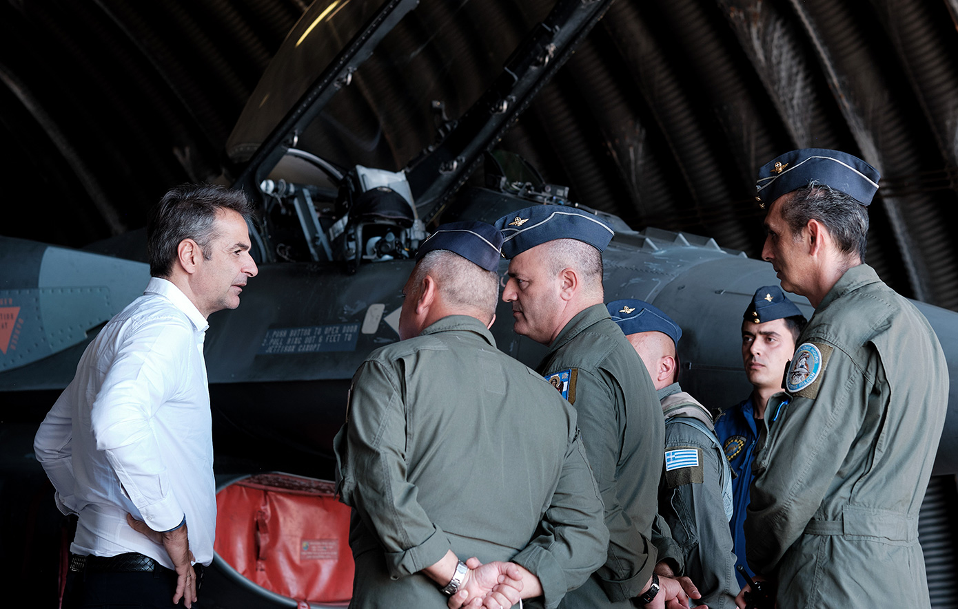 Μητσοτάκης για Σούδα: Δεν έχει καμία βάση ο φόβος για χτύπημα και δεν θα σχολιάσω στρατιωτικές συσκέψεις